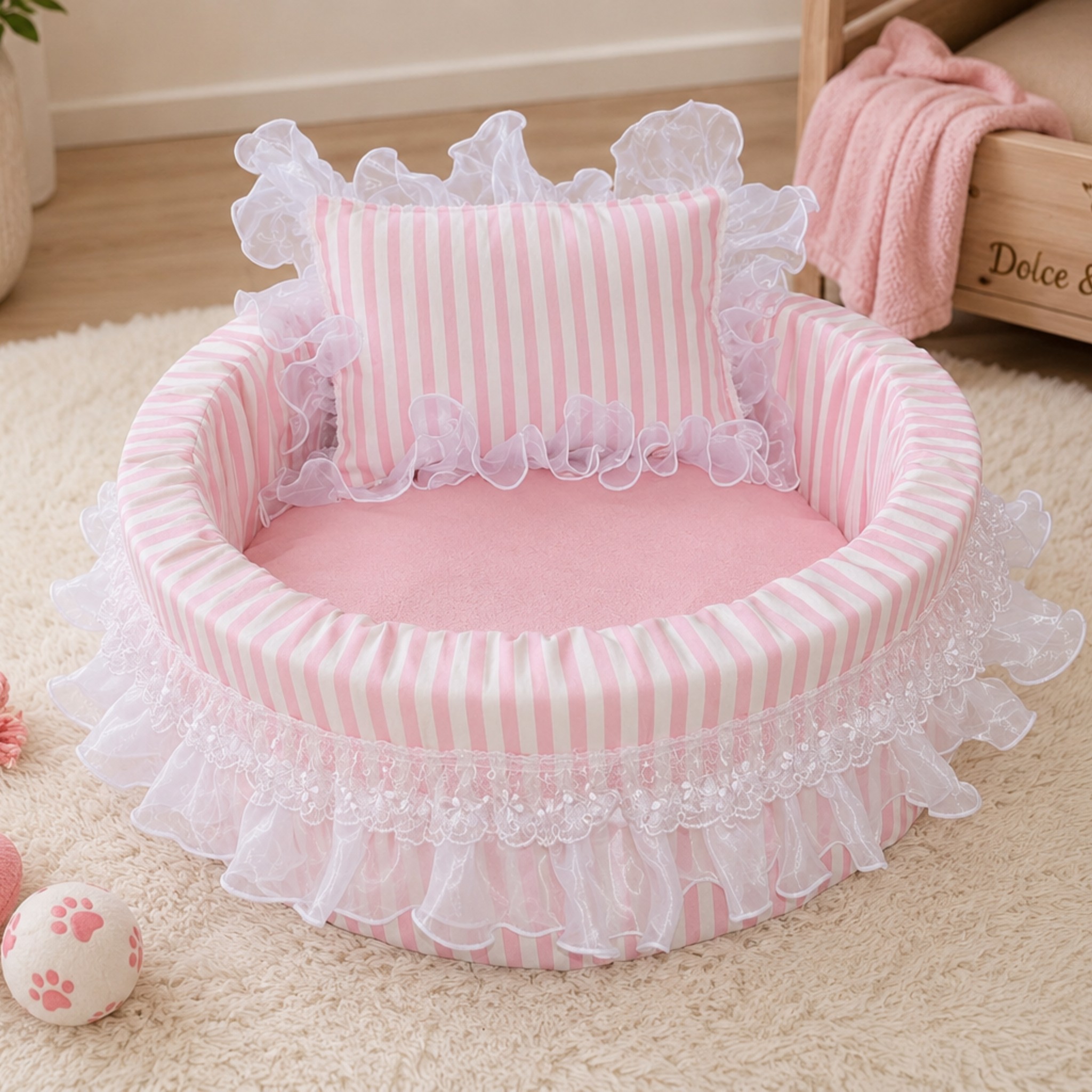 Cuccia di Lusso Sweet Elegance in Cotone